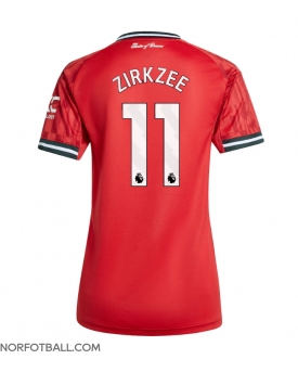 Billige Fotballdrakt Manchester United Joshua Zirkzee #11 Replika Hjemmedrakt Dame 2025-26 Kortermet Billige Fotballdrakt Manchester United Joshua Zirkzee #11 Replika Hjemmedrakt Dame 2025-26 Kortermet